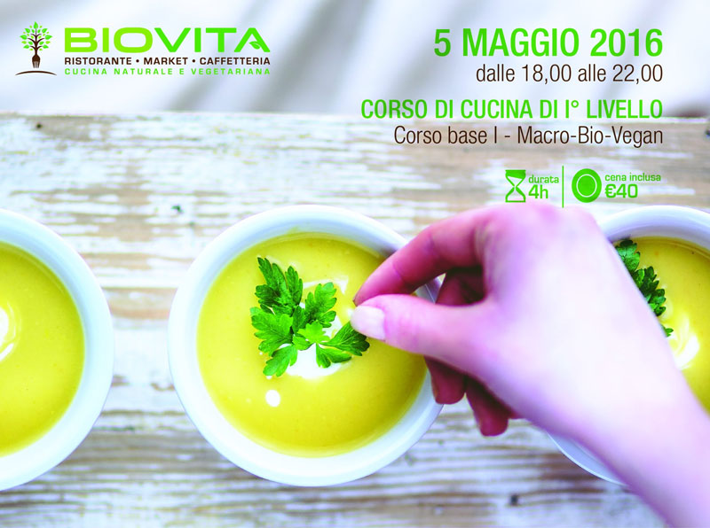 Corso di cucina 1° Livello